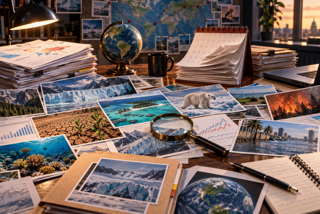 Climate prediction evidence audit with historical forecasts and observed outcomes