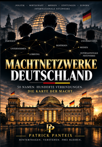 Buchcover von „Machtnetzwerke Deutschland“ von Patrick Panteix