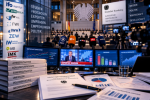 Experten, Studien, Umfragen, Medien und politische Anhörungen als Stationen der Wissensproduktion in Deutschland.
